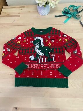 Christmas sweater Disney Pixar 'Merry Rex-mas' Red & Green